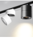 LED opbouwspot zwart design 7W of 10W richtbaar dimbaar