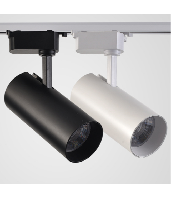 Railverlichting LED 35W wit of zwart dimbaar