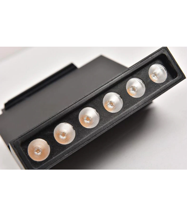 Plafondlamp rail wit of zwart 12W