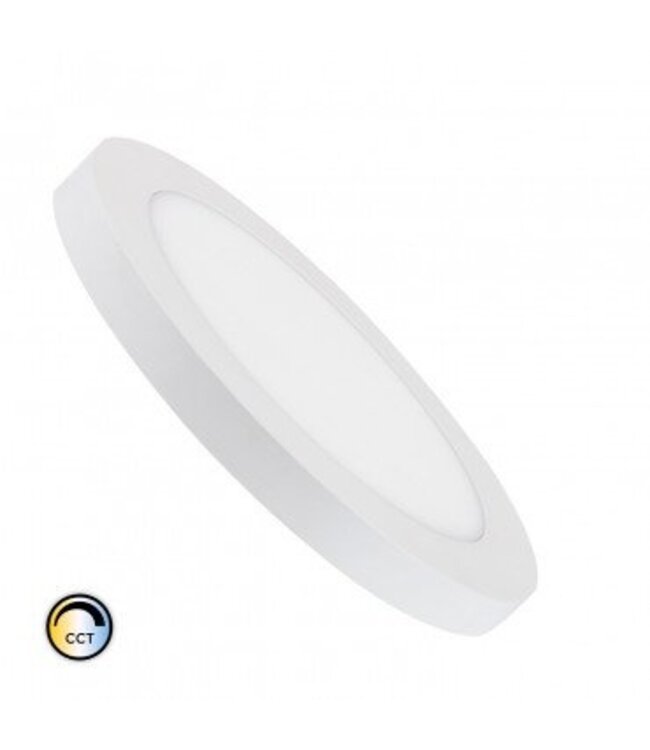 Dalle LED Rond 22W Sélectionnable Slim Surface Coupe Ajustable Ø