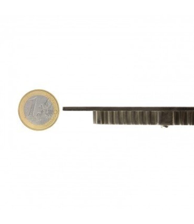 Dalle LED ronde grise encastrable 6W diamètre perçage 110 mm dimmable