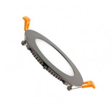 Zwarte inbouwspot zaagmaat 110mm