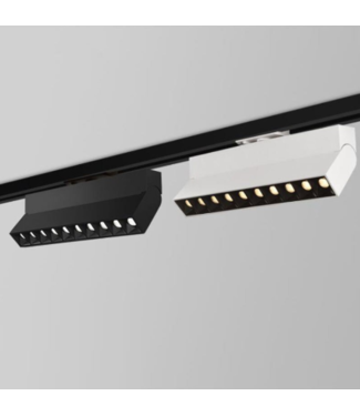 Rail lamp 20W LED zwart of wit dimbaar