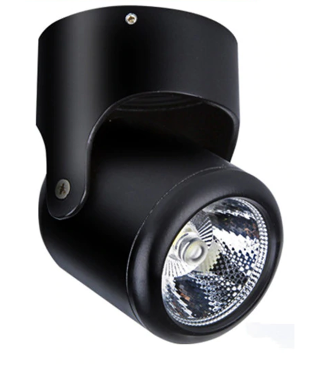 Track LED spot 7W LED wit of zwart dimbaar