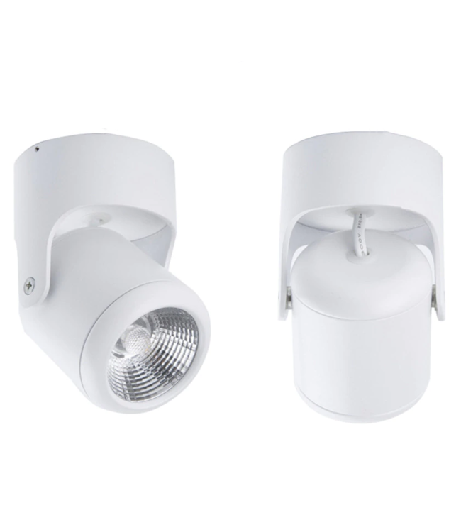 Lamp op rail LED 20W zwart of wit dimbaar