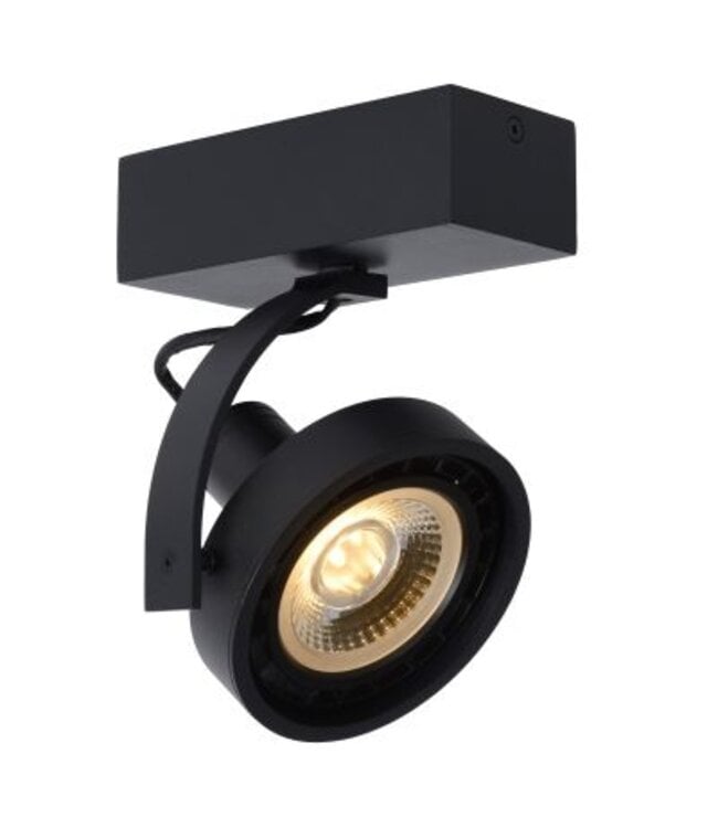 Spot plafond noir LED 12W GU10 dim to warm