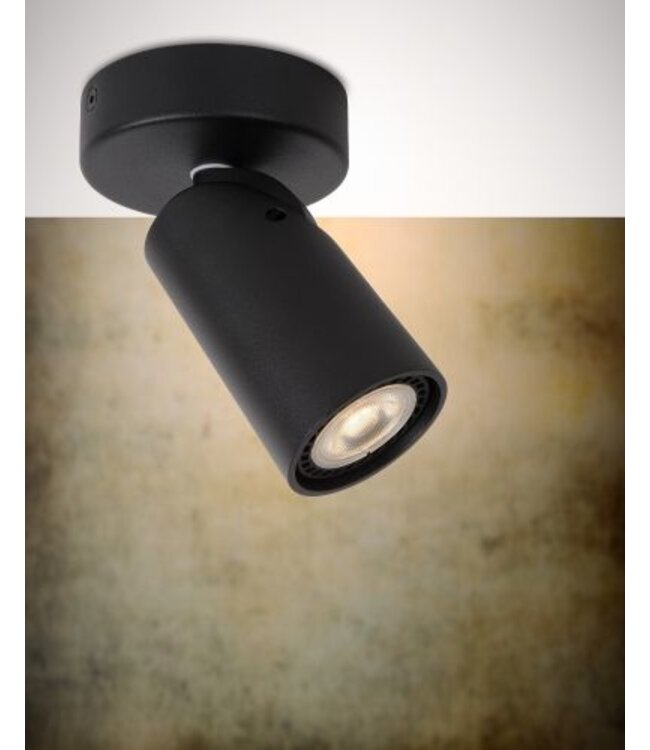 Plafondlamp verstelbaar 5W LED dim to warm wit of zwart