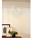 Duo spots plafond 2x5W LED dim to warm wit of zwart