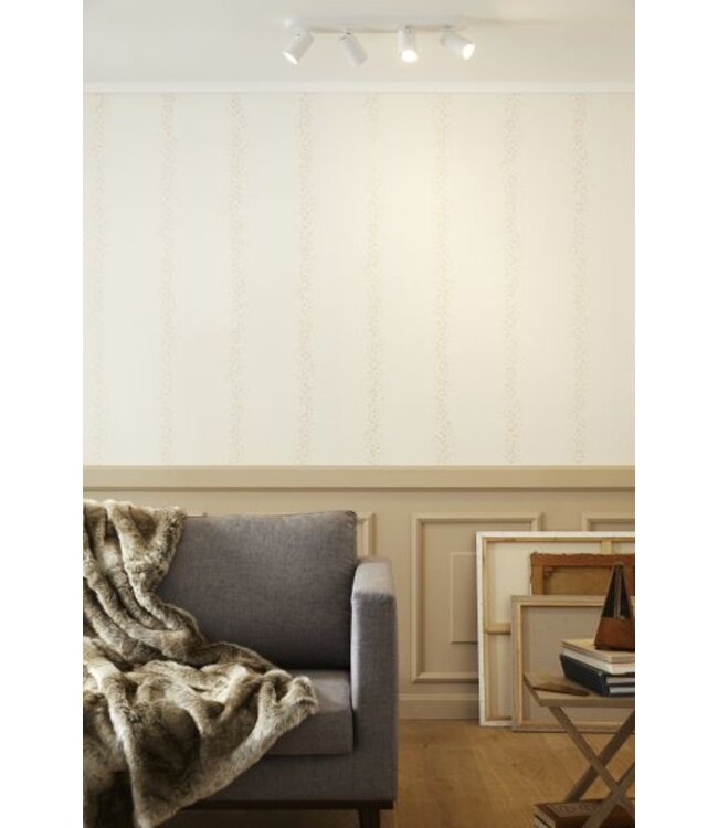 Plafondlamp 4 lampen 4x5W LED dim to warm wit of zwart