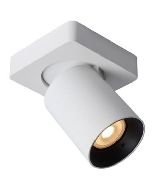 Spot plafond incliné 5W LED dim to warm blanc ou noir