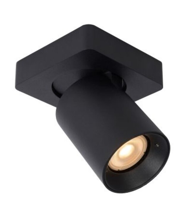 Beweegbare plafondlamp 5W LED dim to warm zwart of wit