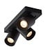 Rampe 3 spots LED 3x5W dim to warm noir ou blanc