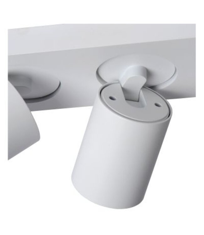 Plafondlamp met spots 3x5W LED dim to warm zwart of wit