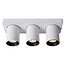 Rampe 3 spots LED 3x5W dim to warm noir ou blanc