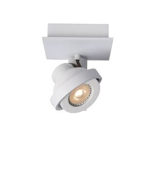 Verstelbare plafondlamp 1x5W LED dim to warm wit of grijs