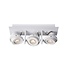 Plafondspot keuken 3x5W LED dim to warm wit of grijs