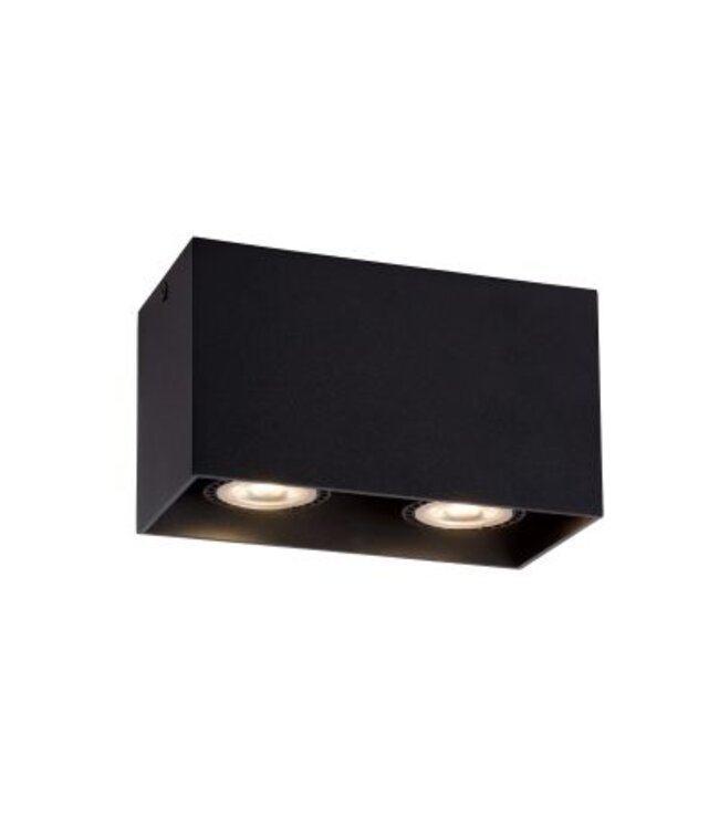 Spot plafond couloir 2xGU10 blanc ou noir