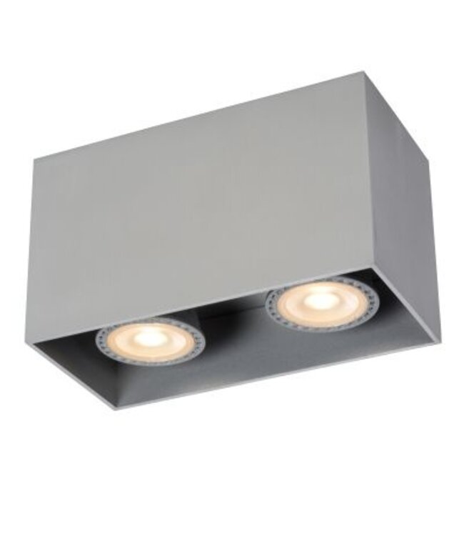 Spot plafond couloir 2xGU10 blanc ou noir