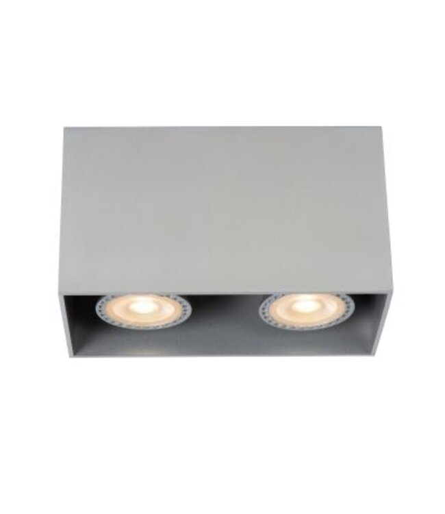 Spot plafond couloir 2xGU10 blanc ou noir
