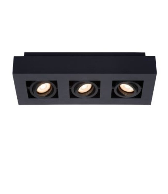 Spot lumineux LED 3x7W design blanc ou noir