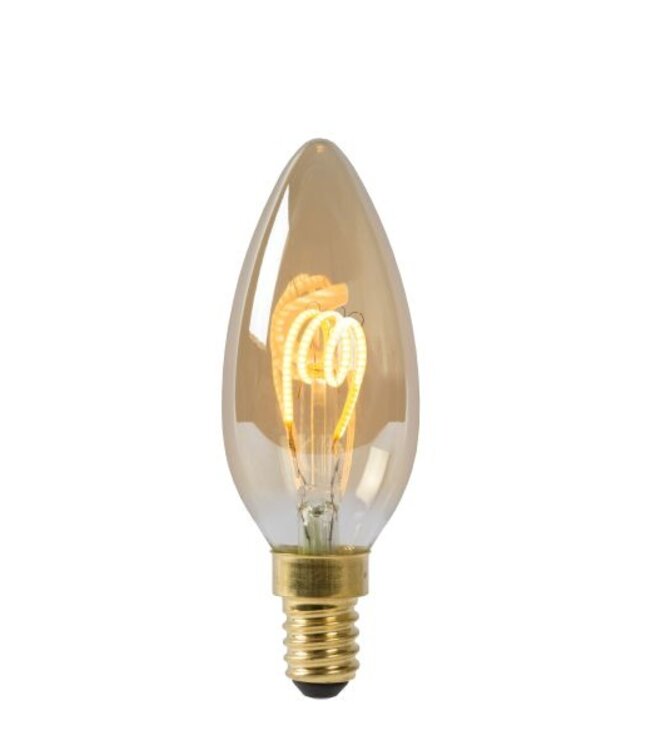 LED kaarslamp 3 W amber (2200 Kelvin) dimbaar
