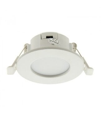 Spot salle de bain encastrable IP44 LED 7W CCT perçage 75mm