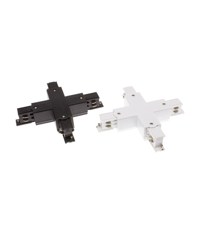 X-connector 3 fase wit of zwart