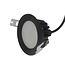 LED inbouwspot IP65 dimbaar15W zwart rond diameter 110mm