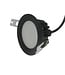 Spot LED encastrable IP65 dimmable 15W noir rond diamètre 110 mm