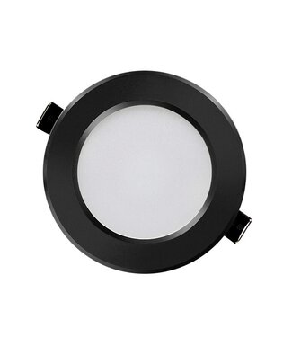 Spot LED encastrable faible profondeur 9W noir dimmable