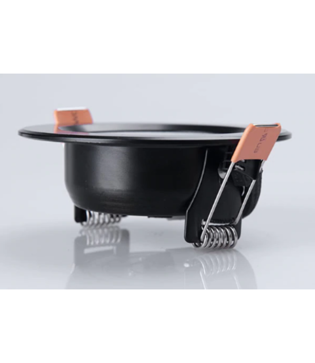 Spot LED faible encombrement 5W diamètre 90 mm noir dimmable