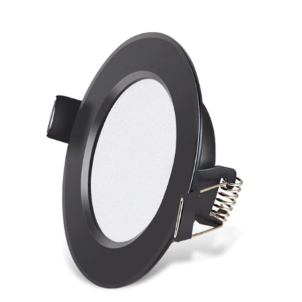 Dalset voldoende Selectiekader Inbouwspot LED ondiep zwart 7W LED dimbaar geen trafo nodig - Ledspot-planet