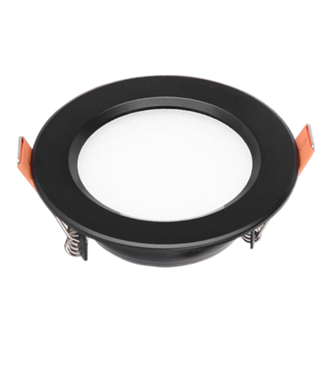 Spot encastrable extra plat pour faible profondeur 12W LED noir -  Ledspot-planet