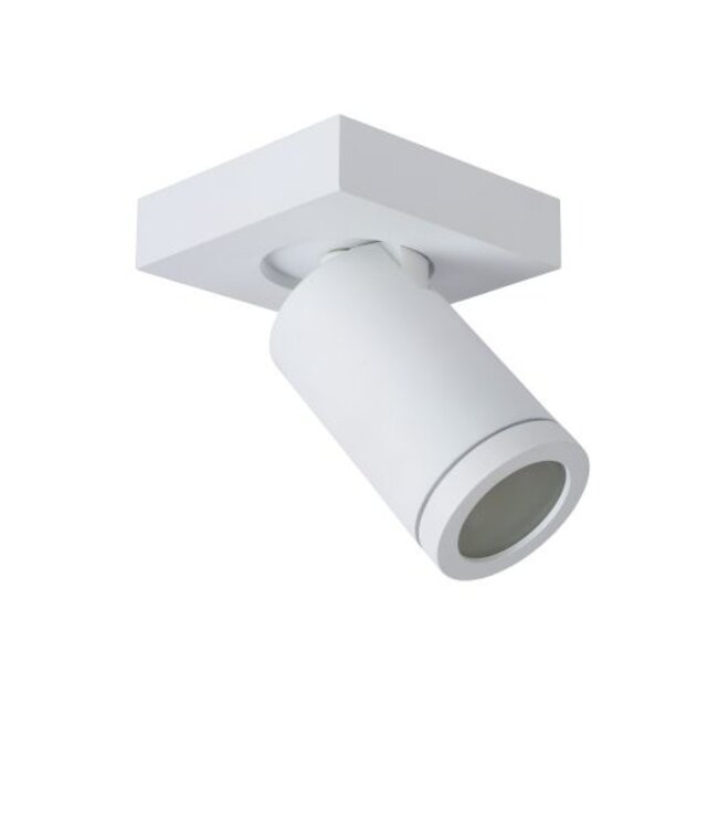 Spot salle de bain orientable blanc ou noir GU10 1x5W LED dim to warm