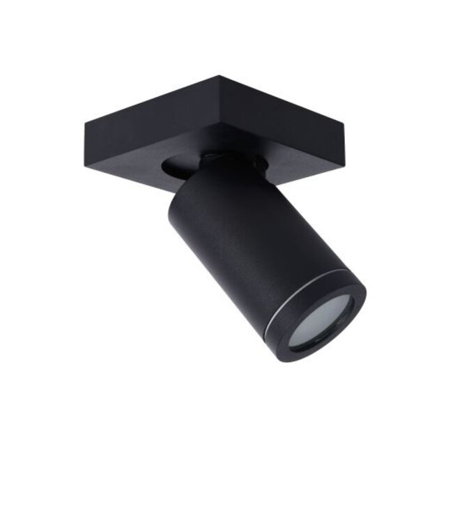 Badkamerlamp IP44 zwart of wit GU10 met 5W LED dim to warm