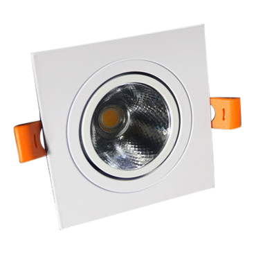 Vente Spot LED Carre 4 Positions 12W +12W