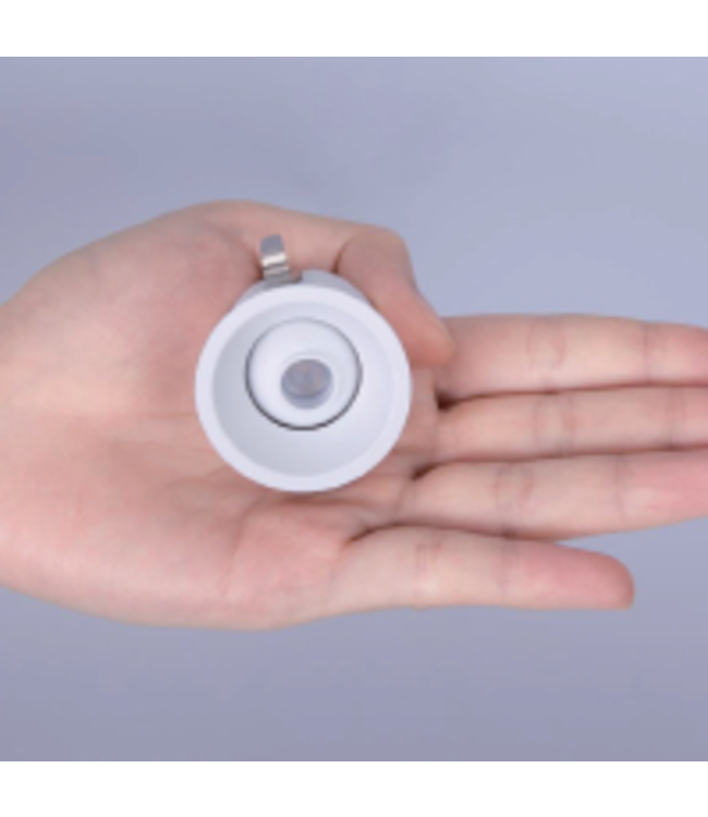 Mini LED spot 3W dimbaar wit of zwart richtbaar