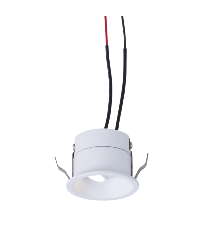 Mini spot led orientable dimmable blanc ou noir 3W