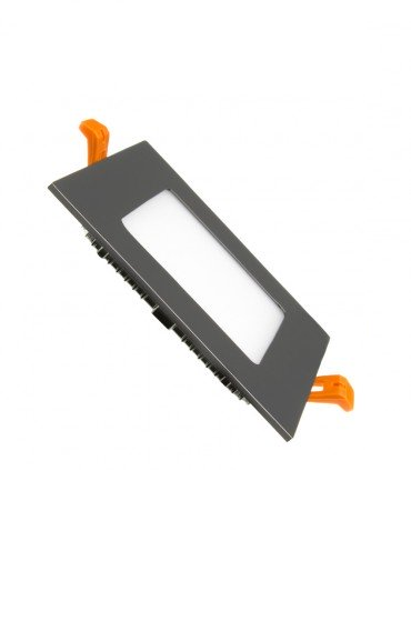 Petite dalle LED, spot encastrable carre, spot encastrable noir, petit panneau LED, spot encastrable avec faible profondeur