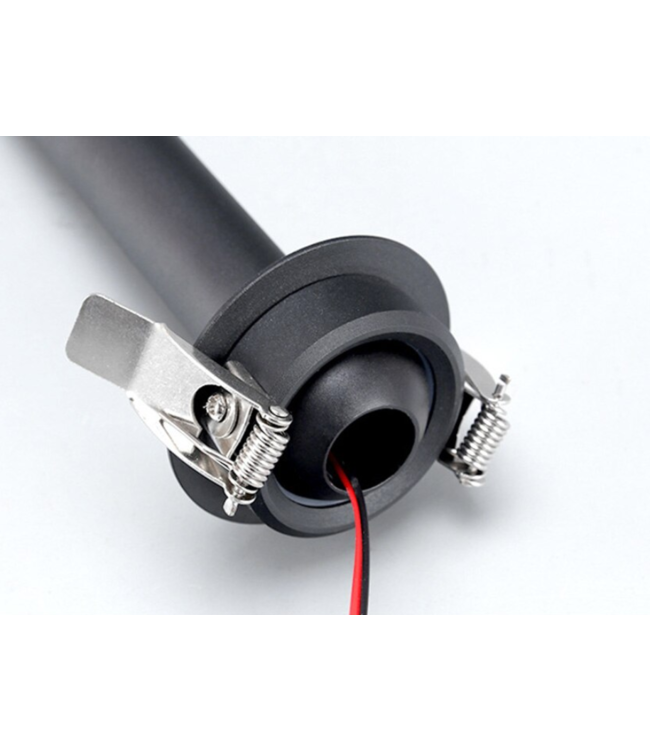 Cilinder spot 10, 20 of 30 cm LED 7W wit of zwart