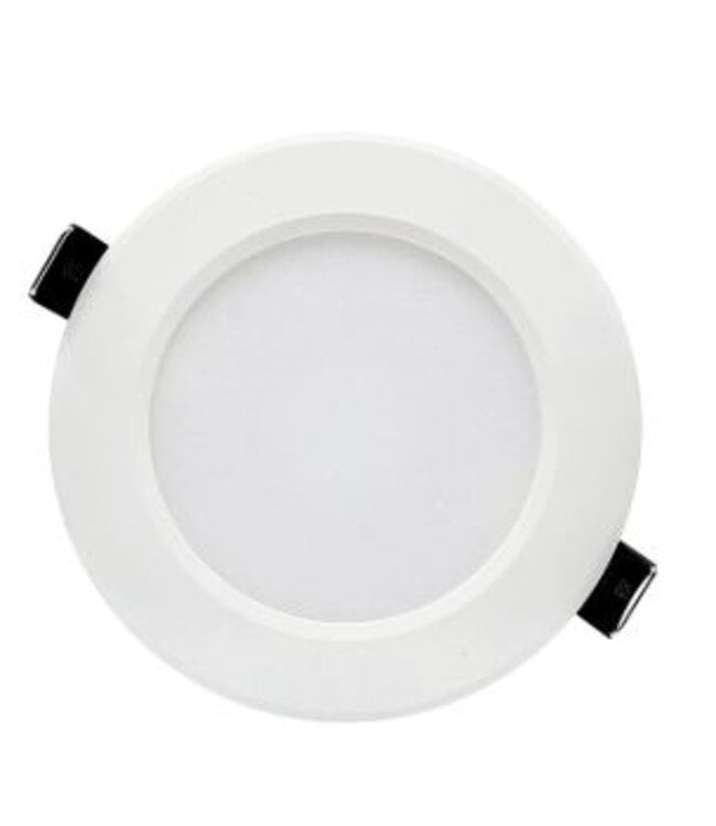 Spot LED plat diamètre 100 mm 7W perçage 75 mm pas besoin de transfo