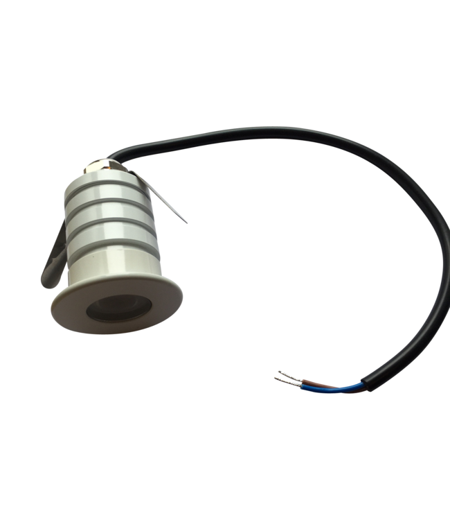 12V LED inbouwspot IP67 3W wit zaagmaat 32mm