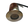 Mini LED spot dimbaar 3W IP67 grijs ingebouwde trafo