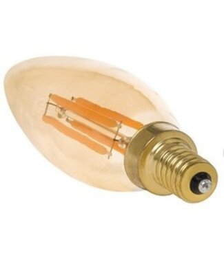 Kaarslamp dimbaar 4W amber (2100-2200K)