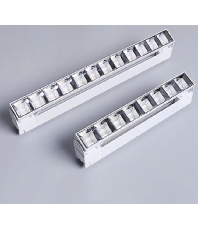 Lineaire railspot zwart of wit 20W 1-fasig