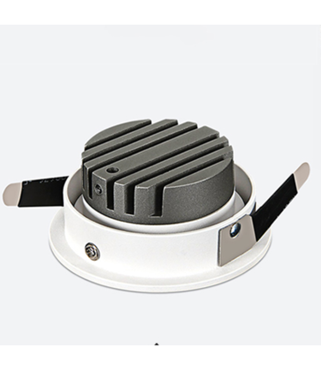 Spot encastrable 65 mm salle de bain 5W dimmable blanc ou noir