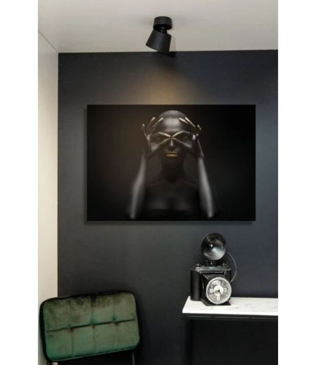 Opbouw spot wit of zwart 1xGU10 richtbaar