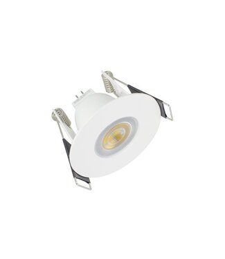 Spot encastrable 5W blanc, diamètre du trou 55 mm, diamètre extérieur 65  mm, dimmable