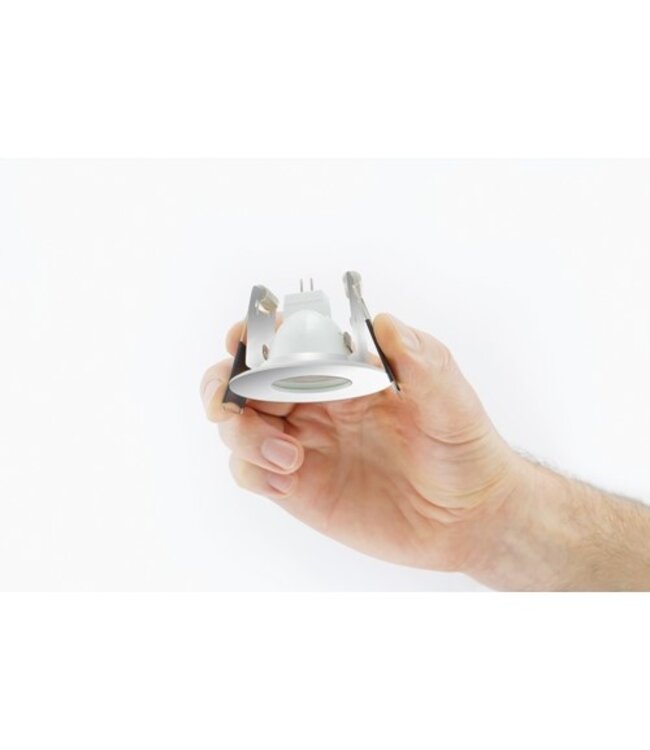 Inbouwspot zaagmaat 45mm GU10 IP65 brandwerend zwart, wit, grijs