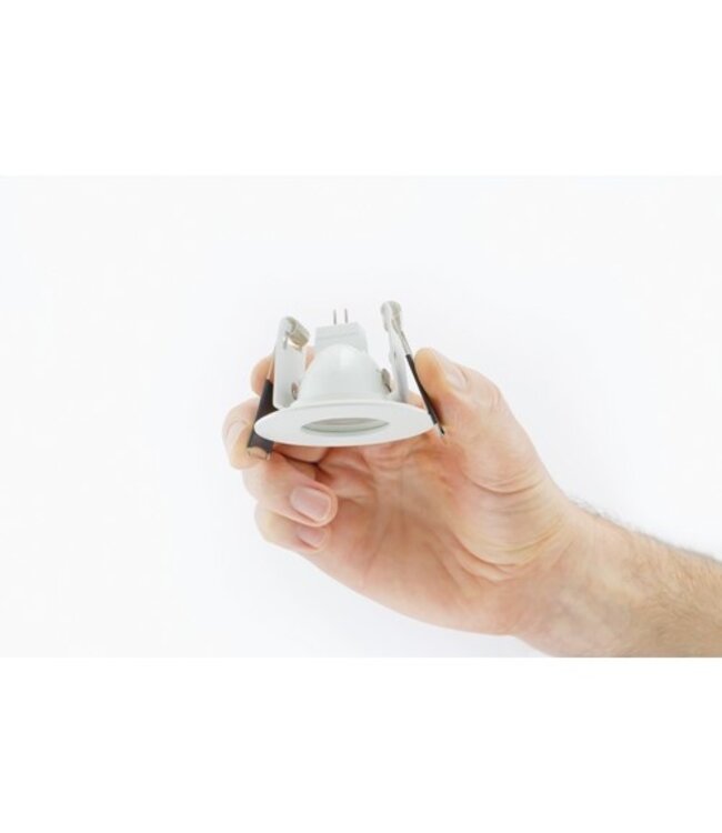 Inbouwspot zaagmaat 45mm GU10 IP65 brandwerend zwart, wit, grijs